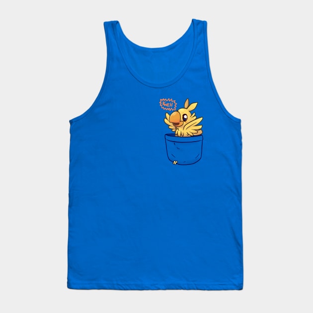 Pocket Chocobo Tank Top by TechraPockets